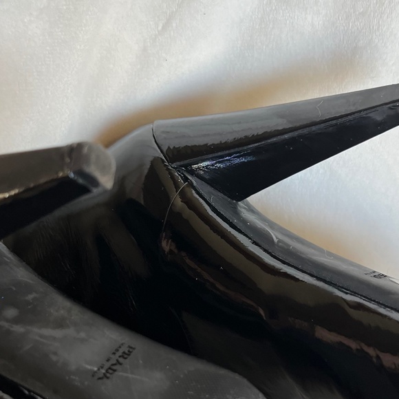Prada Black Patent Leather Booties - Picture 5 of 7